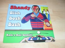 Tumnagel för auktion "Shandy Bish Bosh Bash - Rock n Roll Soldiers 7" singel"