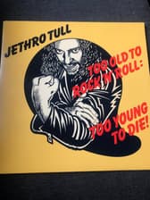 Tumnagel för auktion "Jethro Tull - Too Old To Rock 'n' Roll: Too Young To Die (Vinyl)"