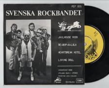 Tumnagel för auktion "SVENSKA ROCKBANDET Jailhouse Rock"