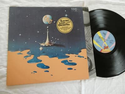 Tumnagel för auktion "Electric Light Orchestra Time Jet JET LP 236 1981"