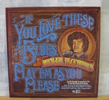 Tumnagel för auktion "MICHAEL BLOOMFIELD :: IF YOU LOVE THESE BLUES...     (LP) UK Press"