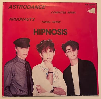 Tumnagel för auktion "Hipnosis ”Astrodance” 12” (Maxisingel) zyx records 5170 1984"