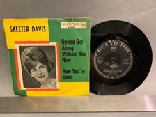 Tumnagel för auktion "7" Skeeter Davis - Gonna Get Along Without You Now Ger Press !!!!!"