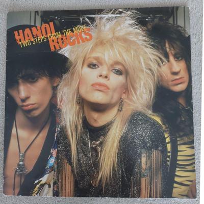 Tumnagel för auktion "Hanoi Rocks Lp  Two Steps From The Move (1984) Mike Monroe,Mötley Crue "