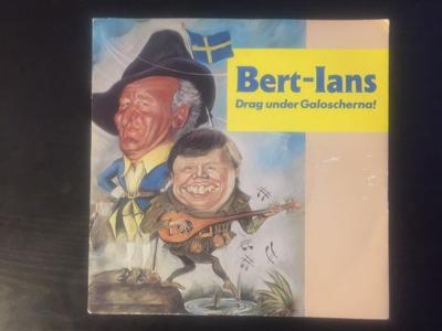 Tumnagel för auktion "Ian Wachtmeister & Bert Karlsson - Drag under galoscherna Ny Demokrati 1991"