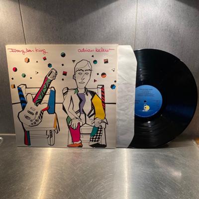Tumnagel för auktion "Adrian Belew - Twang bar king / LP / 1983 Gatefold"
