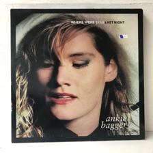 Tumnagel för auktion "Ankie Bagger - Where Were You Last Night 12” 1989 (Svensk press)"