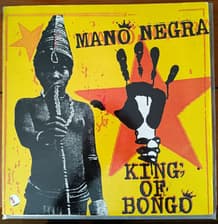 Tumnagel för auktion "MANO NEGRA - KING OF BONGO lp gatefold fransk press ska folk rock"