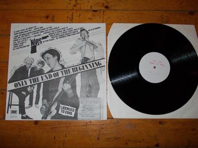 Tumnagel för auktion "The Nips LP; uk diy punk powerpop - Pogues - original press"