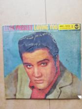 Tumnagel för auktion "Elvis Presley Loving You EP vol 1 Ger 1958 2:a press EPC-1515-1"