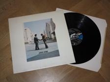 Tumnagel för auktion "Pink Floyd - Wish you were here  UK 1:a Press med innner    EX "