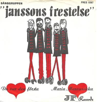 Tumnagel för auktion ""Janssons frestelse" - Du var den första / Maria Maruschka 1967 VG+"