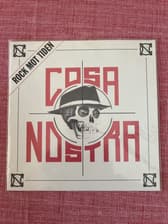 Tumnagel för auktion "Cosa Nostra - Rock Mot Tiden 7" Vinyl"