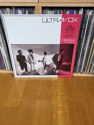 Tumnagel för auktion "Ultravox- Vienna 2 LP"