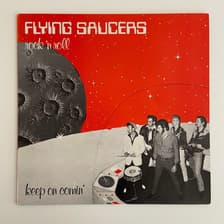 Tumnagel för auktion "Flying Saucers - Rock N Roll LP | Rockabilly | UK original"