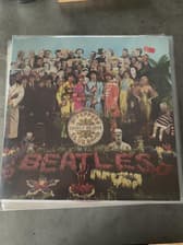 Tumnagel för auktion "LP The Beatles - SGT Peppers lonely hearts club band, Gatefold,Reissue"