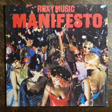 Tumnagel för auktion "ROXY MUSIC - Manifesto 1979. Glamrock. Prog-rock. LP"