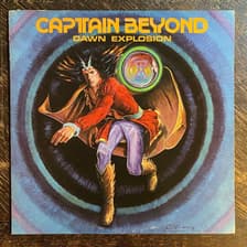 Tumnagel för auktion "CAPTAIN BEYOND - Dawn Explosion 1977. US Press! Prog-Rock. LP"