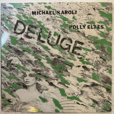 Tumnagel för auktion "MICHAEL KAROLI & POLLY ELTES Deluge LP 84 Ger SPOON 016 * Electronic dub rock *"