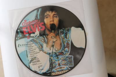 Tumnagel för auktion "Elvis: Pictures of Elvis 2 bildskiva"