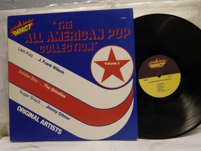 Tumnagel för auktion "ALL AMERICAN POP COLLECTION - VOLUME 5 - V/A"