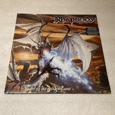 Tumnagel för auktion "Rhapsody – Power of the Dragonflame / 2 x Picture-disc LP"