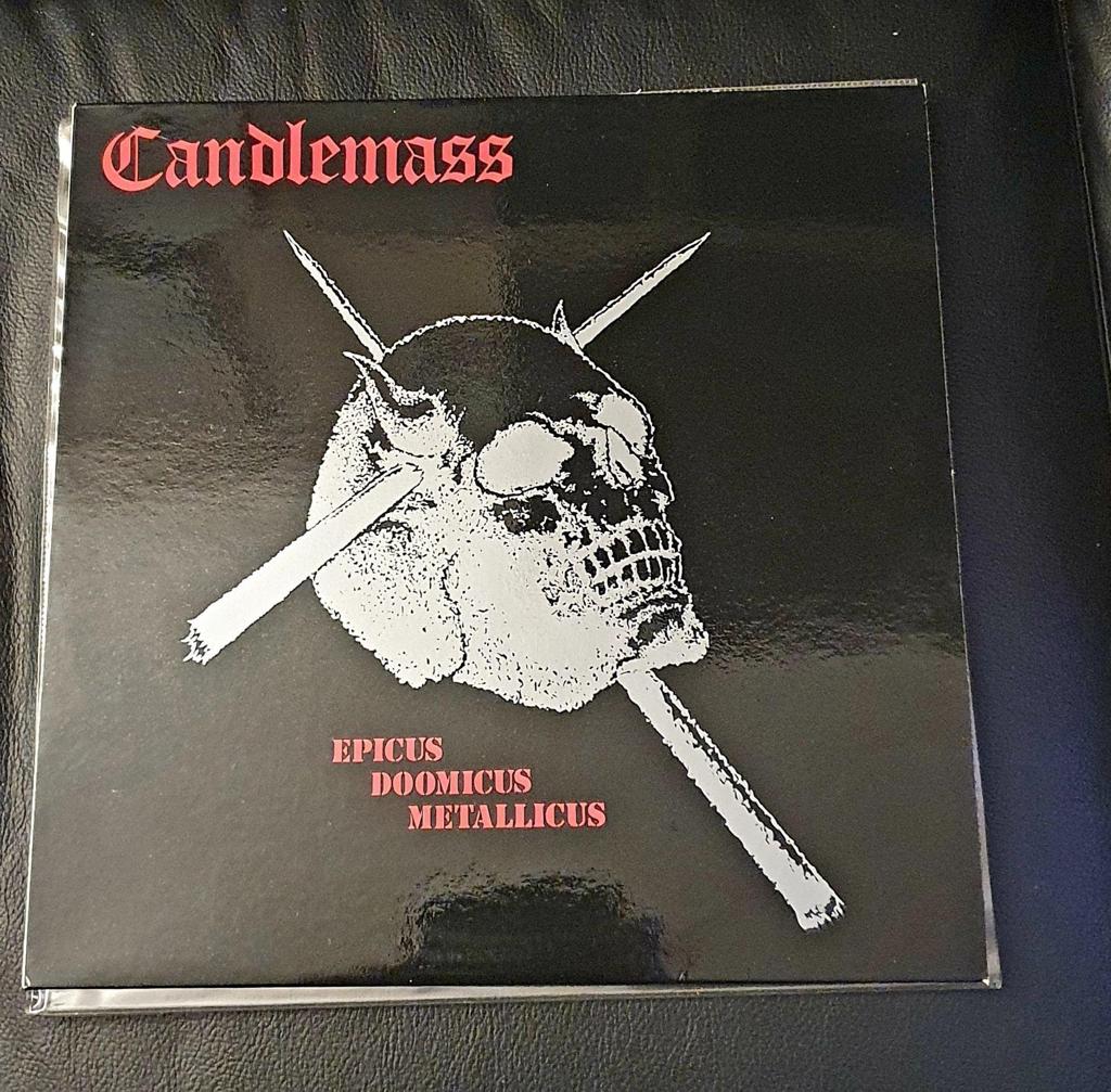 Candlemass Epicus Doomicus Metallicus Lp Black Dragon 1986 Vinylkoll