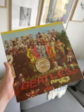 Tumnagel för auktion "BEATLES SGT PEPPERS LONELY HEARTS CLUB BAND LP 1967"