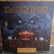 Tumnagel för auktion "Iron Maiden-Rock in Rio"