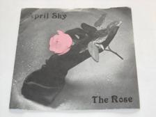 Tumnagel för auktion "APRIL SKY - THE ROSE  7"   SWEDEN"