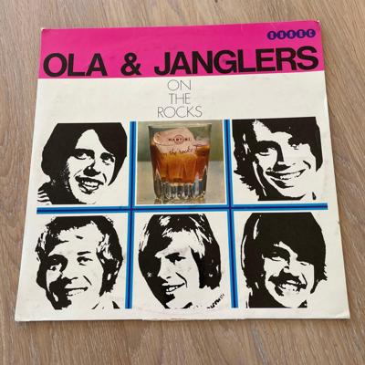 Tumnagel för auktion "OLA & JANGLERS-On The Rocks  (LP, 1971, Belgisk pressning)"
