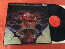 Tumnagel för auktion "GEORGE DUKE the aura will prevail LP -75 UK MPS BAP 5064 jazz funk"