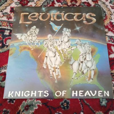 Tumnagel för auktion "Leviticus: Knights of Heaven LP+CD (1989)"