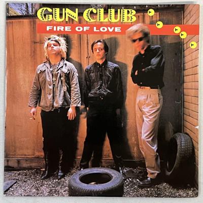 Tumnagel för auktion "THE GUN CLUB Fire Of Love 7"single -82 ANIMAL CH CAT 2635"