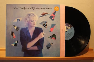 Tumnagel för auktion "LP, Eva Dahlgren, 1984"