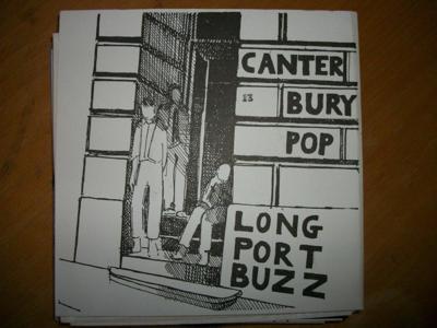 Tumnagel för auktion "Longport Buzz 7" EP; UK Powerpop Mod DIY, Teenage Treats"