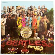 Tumnagel för auktion "Sgt Pepper's Lonely Hearts Club Band - The Beatles"