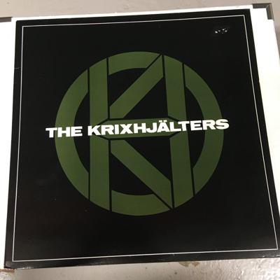 Tumnagel för auktion "The Krixhjälters vinyl 1986"