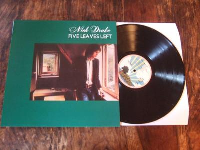 Tumnagel för auktion "Nick Drake / Five Leaves Left (Nypress / Nyskick / Vinyl)"