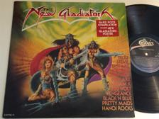 Tumnagel för auktion "V/A the new gladiators LP -85 Hol. EPIC EPC 26283"