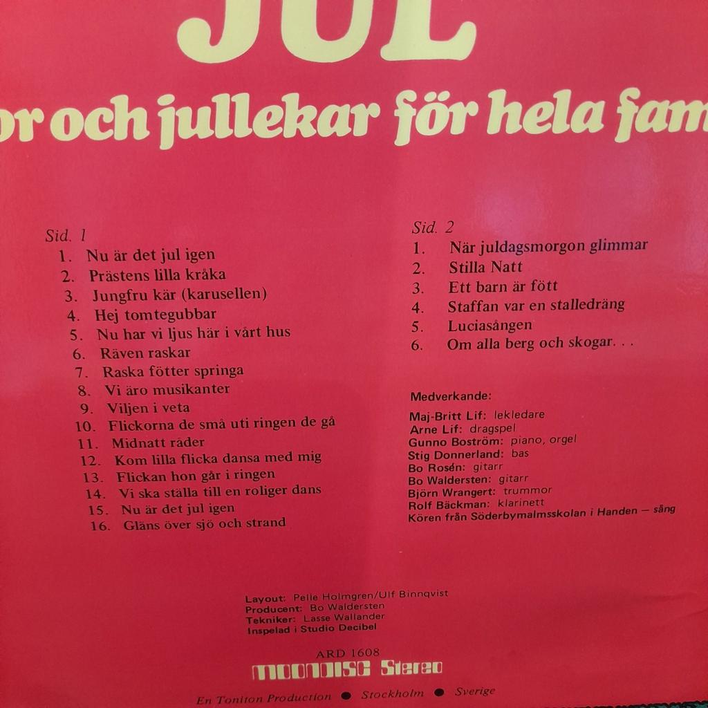 LPskiva, En äkta svensk jul Vinylkoll