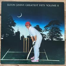 Tumnagel för auktion "Elton John - Greatest Hits II LP (pop rock opera piano vinyl)"