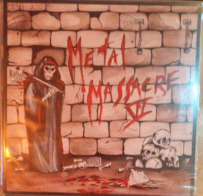 Tumnagel för auktion "Metal massacre IV - V/A"