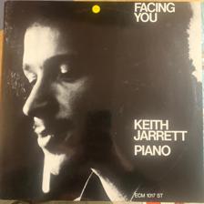 Tumnagel för auktion "KEITH JARRETT Facing You LP / GER ECM Press Jazz"