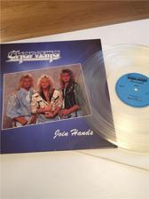 Tumnagel för auktion "Charizma-Join Hands/12"/clear vinyl/Rare!Exc!"