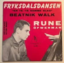 Tumnagel för auktion "7" Rune Öfwerman - Frykdalsdansen 63 SWE Instrumental Rock"