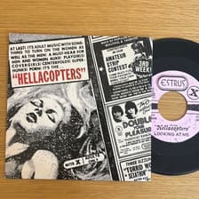 Tumnagel för auktion "The Hellacopters – Looking At Me / Rock Hammer - 1998 - first press"