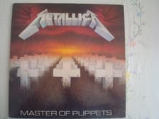 Tumnagel för auktion "Metallica - Master of Puppets MFN 60 DM 1986 UK With Insert Flyer"