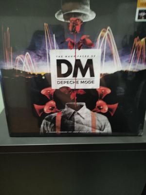 Tumnagel för auktion "Depeche mode- the many faces DM -12" dubbel LP - NY!"