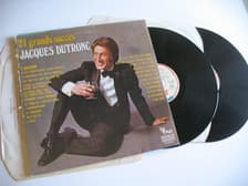 Tumnagel för auktion "JACQUES DUTRONC - 24 grands succés -2 lp Fransk Rock"